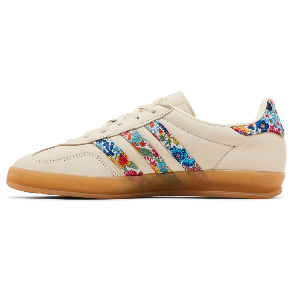 Tênis Adidas Gazelle Indoor 'Off White – Liberty London Floral'