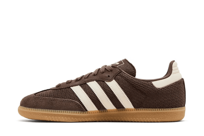 Tênis Adidas Samba OG Earth Strata Wonder White Marrom
