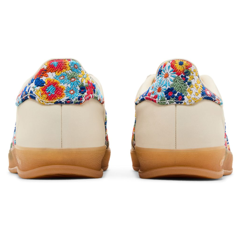 Tênis Adidas Gazelle Indoor 'Off White – Liberty London Floral'