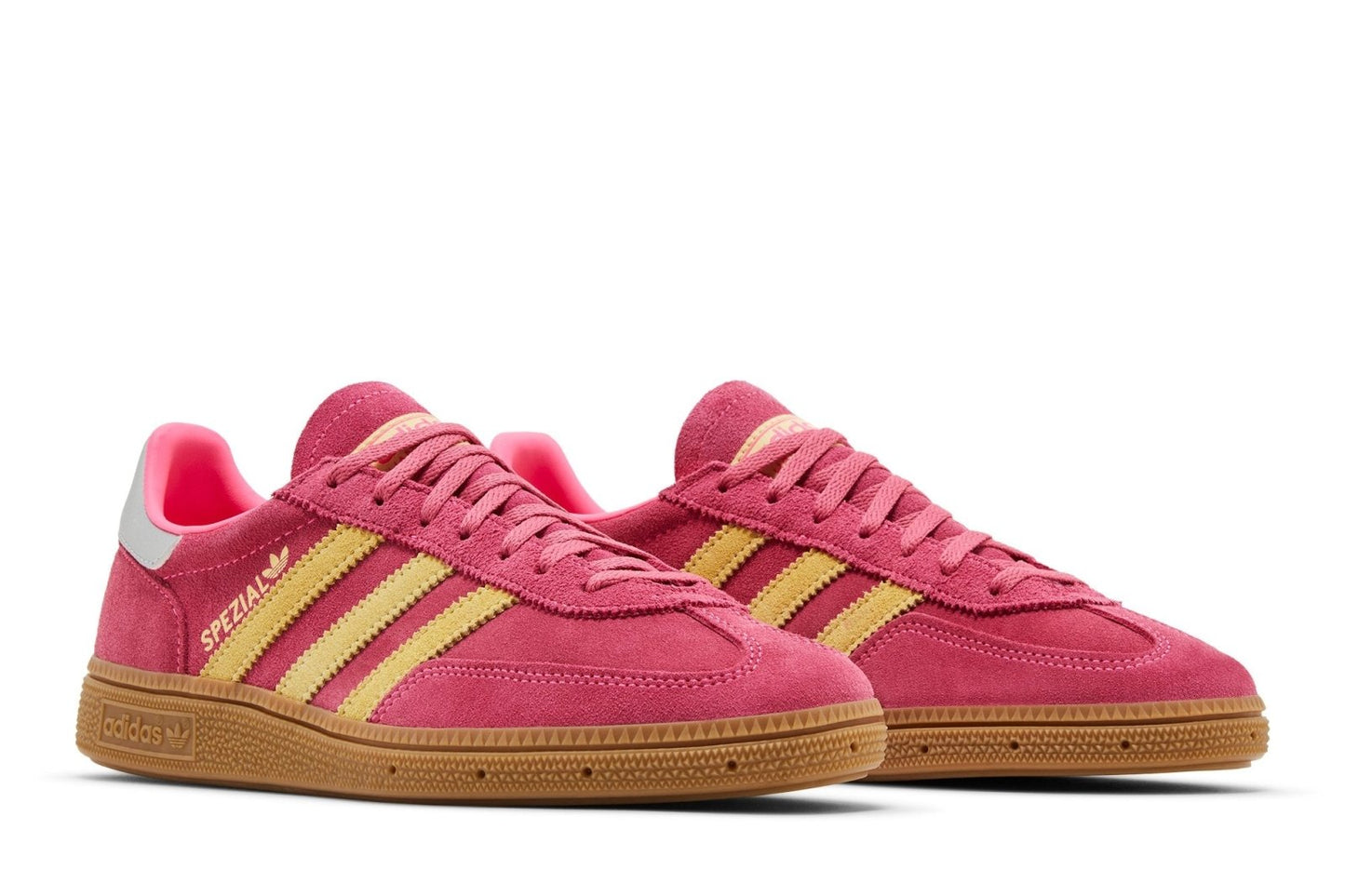 Tênis adidas Handball Spezial Lucid Pink Almost Yellow Rosa