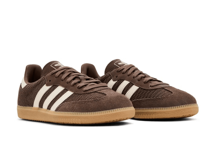 Tênis Adidas Samba OG Earth Strata Wonder White Marrom