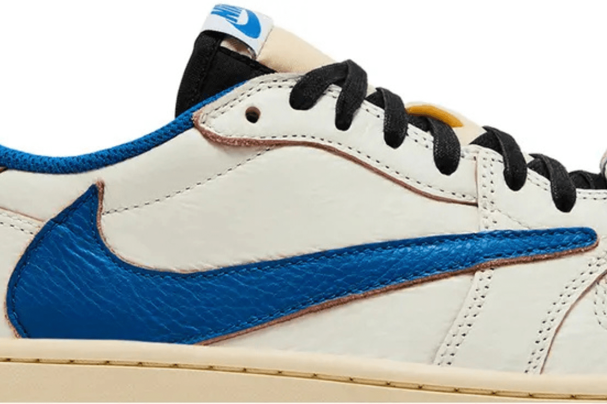 Tênis Nike Travis Scott x Fragment Design x Air Jordan 1 Low