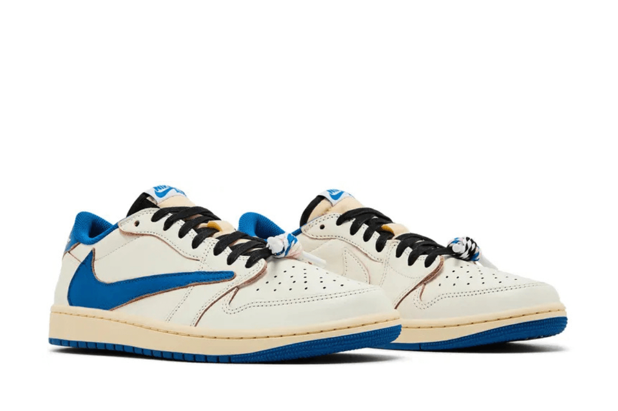 Tênis Nike Travis Scott x Fragment Design x Air Jordan 1 Low
