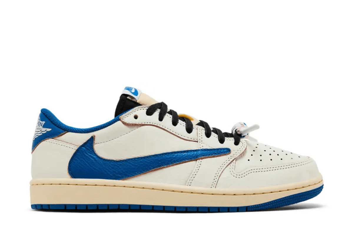 Tênis Nike Travis Scott x Fragment Design x Air Jordan 1 Low
