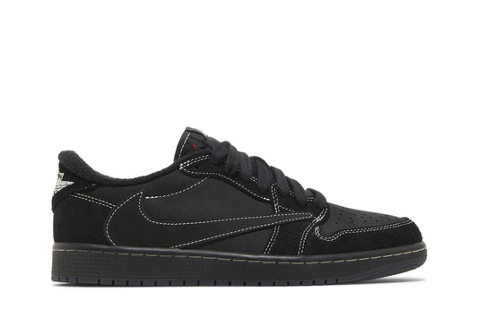 Tênis Travis Scott x Air Jordan 1 Low OG SP 'Black Phantom'